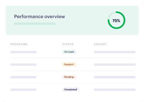 performance overview